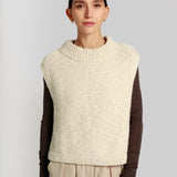 Chiloe sleeveless vest - Made to order