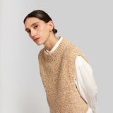 Chiloe sleeveless vest - Made to order