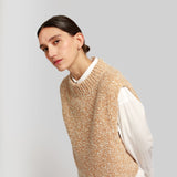 Chiloe sleeveless vest - Made to order